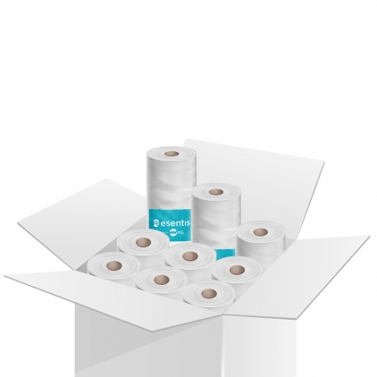 Rola medicala, Celtex, 6482S, 2 straturi, 59.5 x 34 cm Rola medicala Esentis Clean 2 straturi, 49 x 38 cm, 50 m, 9 role/set