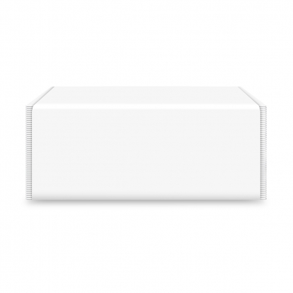 Prosoape de hartie in rola, Sano, 100 metri Prosoape pliate V Esentis, albe, 2 straturi, 21 x 23 cm, 150 foi, 20 pachete/set