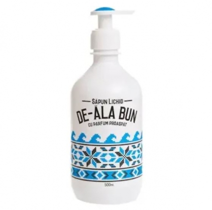 Servetele umede dezinfectante pentru maini, Sense, 72 bucati/pachet Sapun lichid de-ala Bun Proaspat, 500 ml