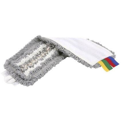 Mop plat cu coada telescopica Rezerva mop plat Vileda r-TrioPlus, 50 cm