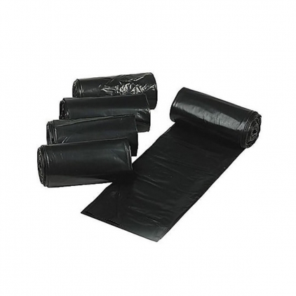 Saci menaj LDPE basic albastri, 60 L, 18 microni, 20 bucati/rola Saci menaj STRONG LDPE, negru, 50x70cm, 35L, 20 microni, 15 bucati/rola
