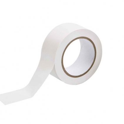 Banda adeziva Tesa, 25 mm x 66 m, transparenta, adeziv din cauciuc sintetic Banda de marcare Bedax, 50 mm x 33 m, alb