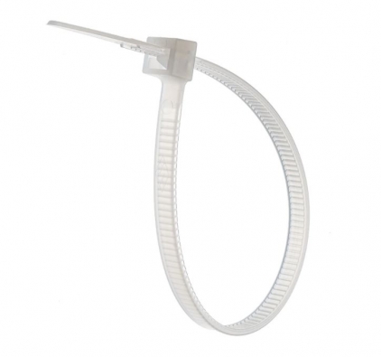 Banda Dymo, D1, 12mm x 7m, alb/negru Colier plastic L300 x 4.5 mm, 100 bucati/set