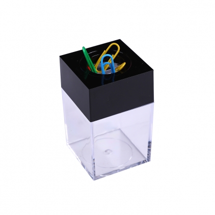 Agrafe pentru birou Apli, 32 mm, colorate, 100 bucati/cutie Dispenser magnetic Memoris-Precious pentru agrafe 4, 4, 6.9 cm