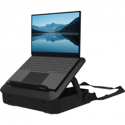 Geanta laptop Fellowes, Breyta cu suport inclus, negru Geanta laptop Fellowes, Breyta cu suport inclus, negru
