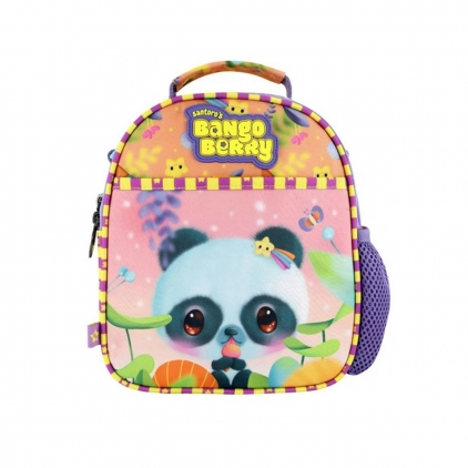 Buzunar plastic A5, inchidere capsa, design pisica Gentuta pranz Gorjuss, Pally Panda, 20x24x8 cm