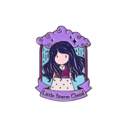 Mapa plastic A4, prindere elastic, tematica prietenie Pin Gorjuss, Little Storm Cloud, 6x11x1 cm, blister