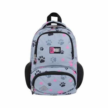 Rucsac clasic Gorjuss Deep Secrets, 2 compartimente, 34x43x22 cm Ghiozdan Majewski, St Right BP71, 1 compartimente, Paws