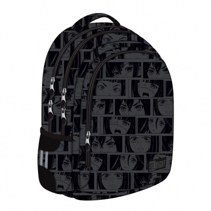 Ghiozdan BP26 ST Right Colour Anime 3 compartimente, 39x27x17 cm Ghiozdan BP57 ST Right Black Anime 4 compartimente, 40x28x11 cm