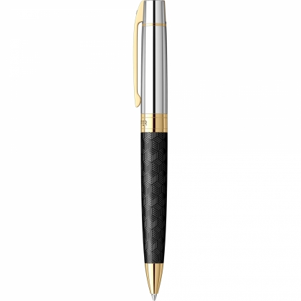 Mina Pix Ballograf Rondo Erase Black - Mediu - 2 Buc Pix Sheaffer 300 Engraved Black GT