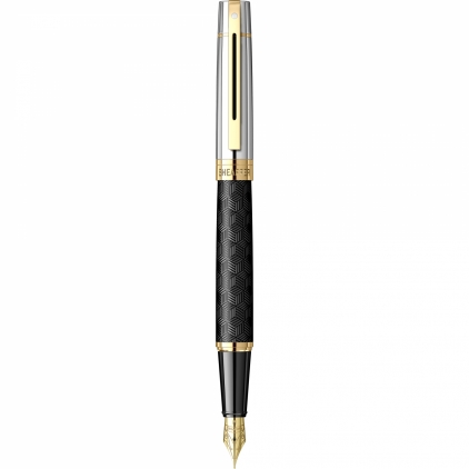 Stilou Cross Bailey Light Glossy Resin White GT Stilou Sheaffer 300 Engraved Black GT