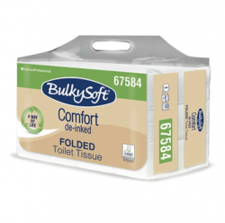 Set 10 Creioane Pastel Metalizat Carandache Neocolor I  Hartie igienica intercalata Bulkysoft Comfort, Hostess, alba, hartie reciclata deinked 250 portii/pachet,19x11cm, 24 pachete/bax, certificata Ecolabel
