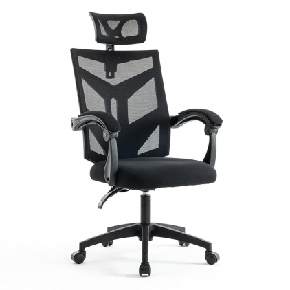 Scaun directorial OFF 419 crem Scaun gaming negru din mesh, ergonomic si rabatabil OFF 434