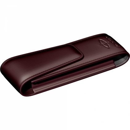 Etui Piele Caran dAche Navy - 2 Piese Etui Piele Parker Elite Bordeaux  - 2 piese