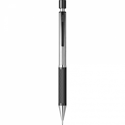 Creion Grafit Tombow MONO 100 Black 2H Creion Mecanic 0.5 Scrikss Vortex Gray BT
