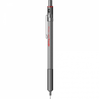 Creion Grafit Tombow MONO 100 Black 2H Creion Mecanic 0.5 Rotring 600 Dark Stone