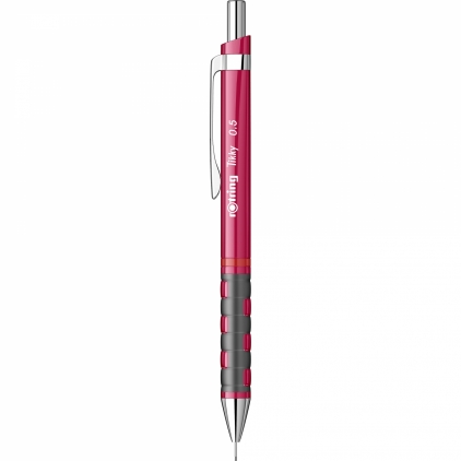 Creion Mecanic 0.7 Scrikss Twist Pink Line BT Creion Mecanic 0.5 Rotring Tikky III Magenta BTS