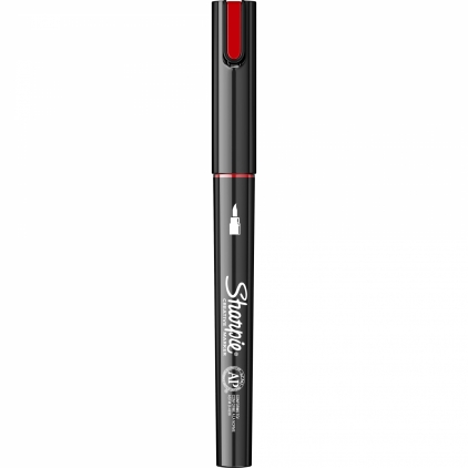 Marker permanent Edding 751 cu vopsea, corp metalic, varf rotund, 1-2 mm, argintiu Marker Creativ Brush Sharpie Creative Acrylic Paint Water Based Red
