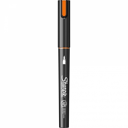 Marker permanent Edding 800, corp aluminiu, varf retezat, 4-12 mm, albastru Marker Creativ Brush Sharpie Creative Acrylic Paint Water Based Orange