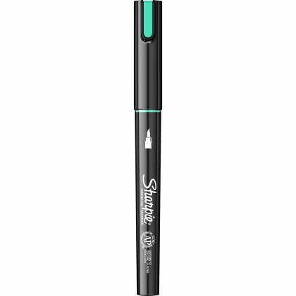 Marker Uscat pentru Sticla si Metal Caran dAche Chalk Dermo Blue Marker Creativ Brush Sharpie Creative Acrylic Paint Water Based Lake Green