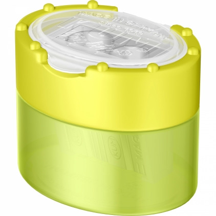 Ascutitoare Dubla cu Container Caran dAche Plastic Sharpener Red Ascutitoare Dubla cu Container KUM Click Snap M2 Magnesium Green