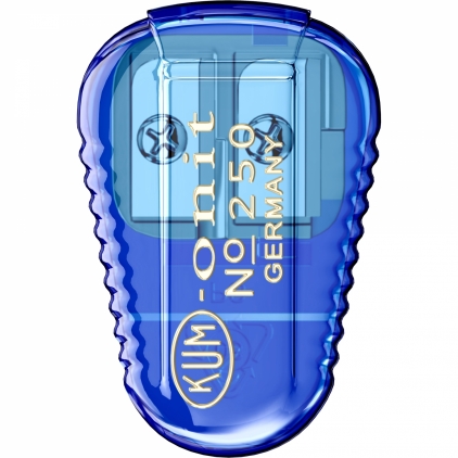 Ascutitoare Dubla cu Container KUM Maxi M2 Magnesium Blue Ascutitoare Dubla cu Container pentru mina 2 mm 3.15 mm KUM Onit 250 Blue