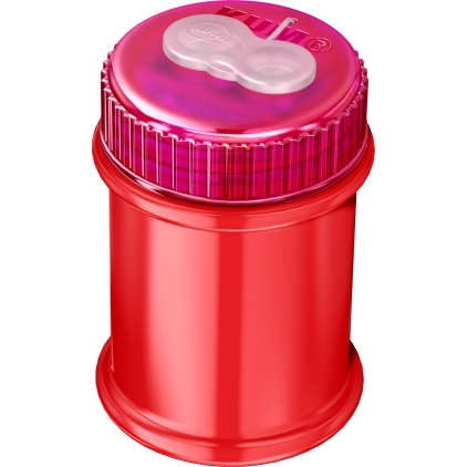 Ascutitoare Dubla cu Container KUM Pencil Pal M2 Magnesium Red Ascutitoare Dubla cu Container KUM Maxi M2 Magnesium Red