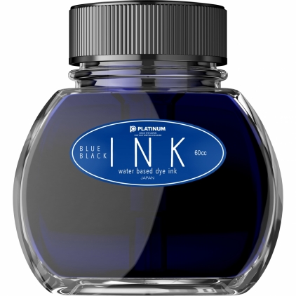 Stilou Sheaffer 300 Glossy Black GT Calimara 60 ml Platinum Dye Ink Blue Black