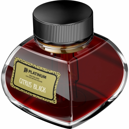 Calimara 30 ml Monteverde USA Emotions Passion Burgundy  Calimara 60 ml Platinum Classic Ink Citrus Black