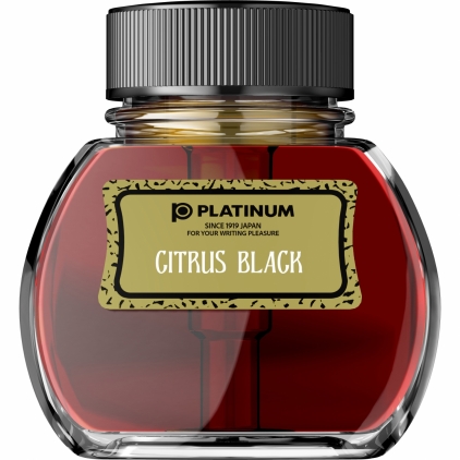 Calimara 30 ml Monteverde USA Emotions Passion Burgundy  Calimara 60 ml Platinum Classic Ink Citrus Black