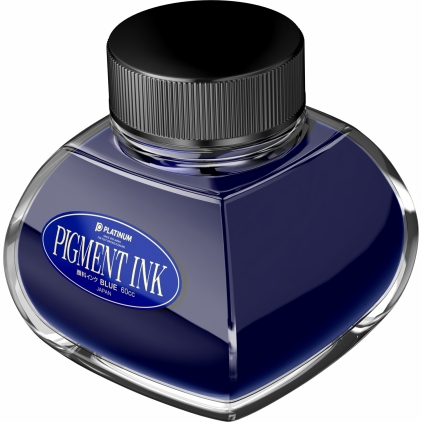Stilou Scrikss 419 White GT Calimara 60 ml Platinum Pigment Ink Blue