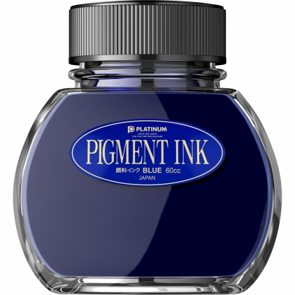 Stilou Scrikss 419 White GT Calimara 60 ml Platinum Pigment Ink Blue