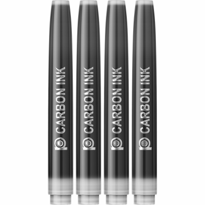 Stilou 18k Nib Waterman Carene DeLuxe Dark Blue Wave PDT Set 4 Cartuse Standard Size Proprietar Platinum Carbon Ink Black