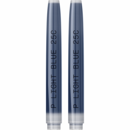 Stilou 21k Nib Sailor Professional Gear Demo RHT Set 2 Cartuse Standard Size Proprietar Platinum Dye Ink Light Blue