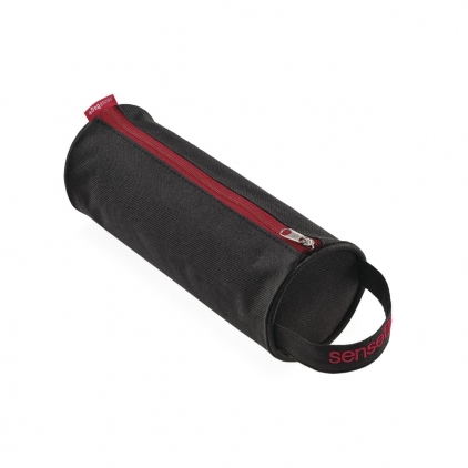 Etui Piele Parker Basic Khaki - 2 piese Etui Instrumente de Scris Transotype SenseBag Pencil Case Black