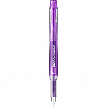 Stilou Monteverde USA Laguna Clear CT Stilou Platinum Preppy Violet 0.3 F