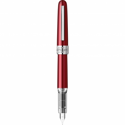 Calimara 30 ml Standardgraph Core Silver Stilou Platinum Plaisir Red 0.5 M Nib