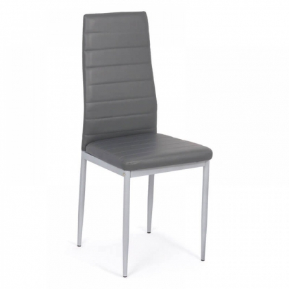 Scaun de bucatarie din catifea si cadru negru BUC 263V bej Scaune de bucatarie BUC 263 gri