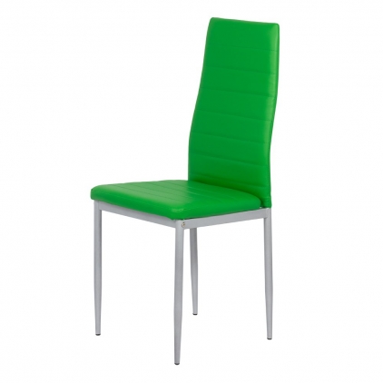 Scaun de bucatarie din catifea si cadru negru BUC 263V gri Scaune de bucatarie BUC 263 verde