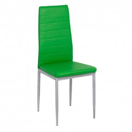 Scaun de bucatarie din catifea si cadru negru BUC 263V gri Scaune de bucatarie BUC 263 verde