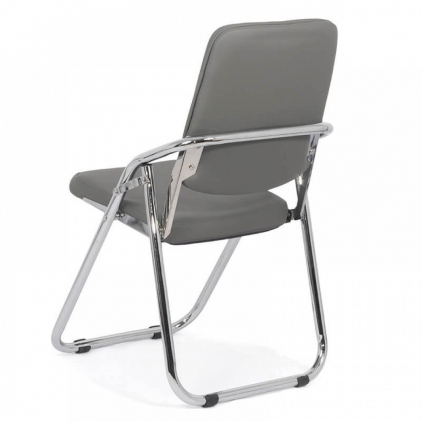 Scaune de vizitatori OFF 804 negru Scaune pliante HRC 609 gri