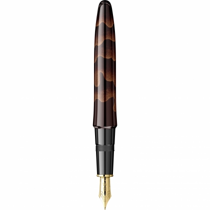 Stilou 18k Nib Platinum Izumo Yakumonuri Ginsen Yakumo GT 0.5 M Nib