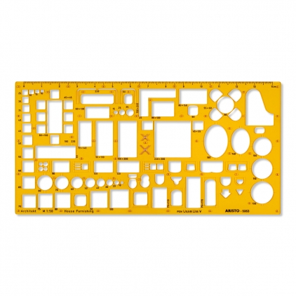 Sabloane Sablon Mobilier Aristo 1:50 - AR 5063