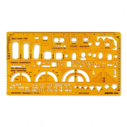 Sablon Arhitectura Standardgraph 1:200 Sablon Arhitectura Aristo 1:50 Nr. 1 - AR 5060