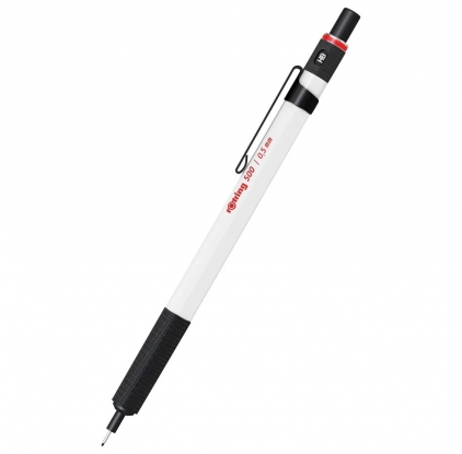 Creion Grafit Tombow MONO 100 Black B Creion Mecanic 0.5 Rotring 500 White BT