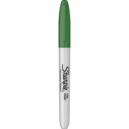 Marker permanent Edding 751 cu vopsea, corp metalic, varf rotund, 1-2 mm, galben Marker Permanent Bullet Sharpie Fine Point Green Hemp