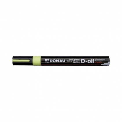 Kit Edding 8901, ceara pentru reparatii mobila, mahon, blister Marker permanent cu vopsea Donau, varf rotund, 2.8 mm, galben