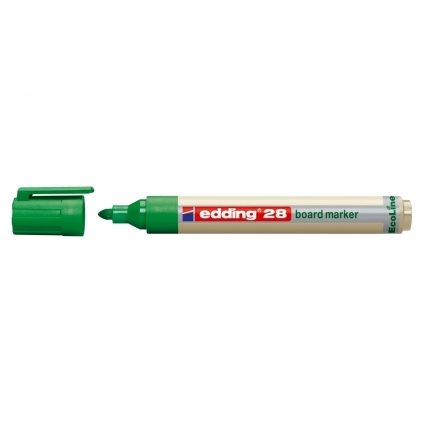 Marker OHP Noki Hi-Text 780, negru Marker pentru tabla Edding 28, ecologic, varf rotund, 1.5-3 mm, verde